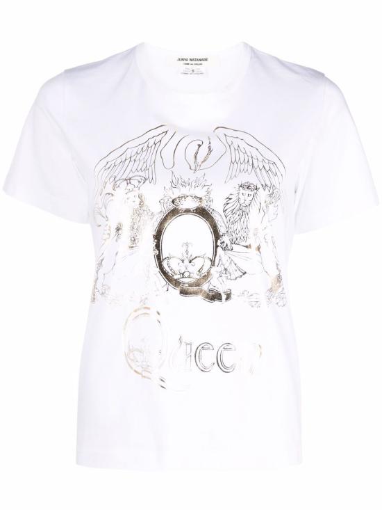  와타나베 준야 반팔 티셔츠 JHT005 0512 White