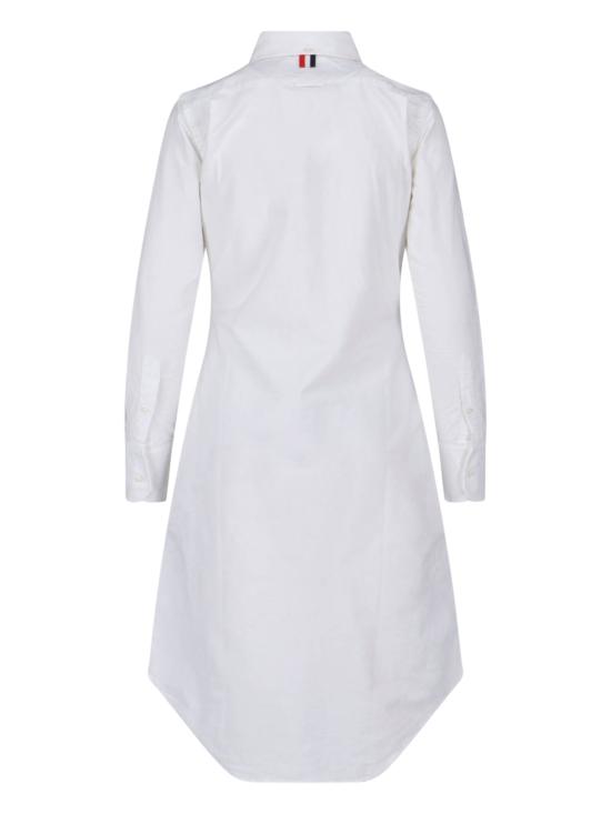26SS 톰브라운 미디 원피스 FDS001A 06177 100 White - THOM BROWNE
