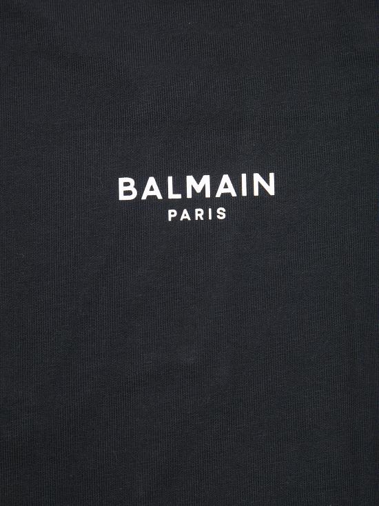 26SS [키즈] 발망 티셔츠 BY8R31Z3672 930BC NERO - BALMAIN