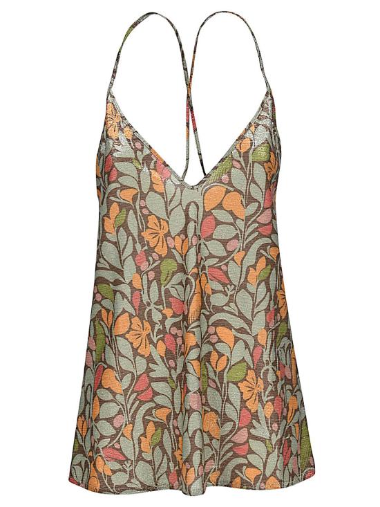  시위 민소매 티셔츠 553TU JUNGLAGOLD02 Brown