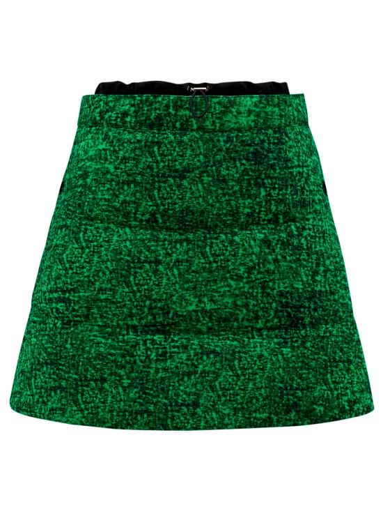  몽클레어 미디 스커트 2D00002 M163183D Green
