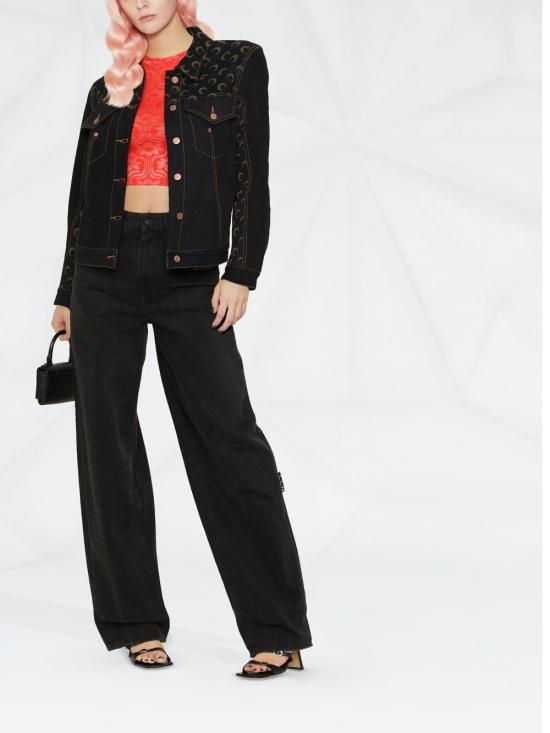  마린세르 자켓 J072ICONWU DENCO000400 Black - MARINE SERRE