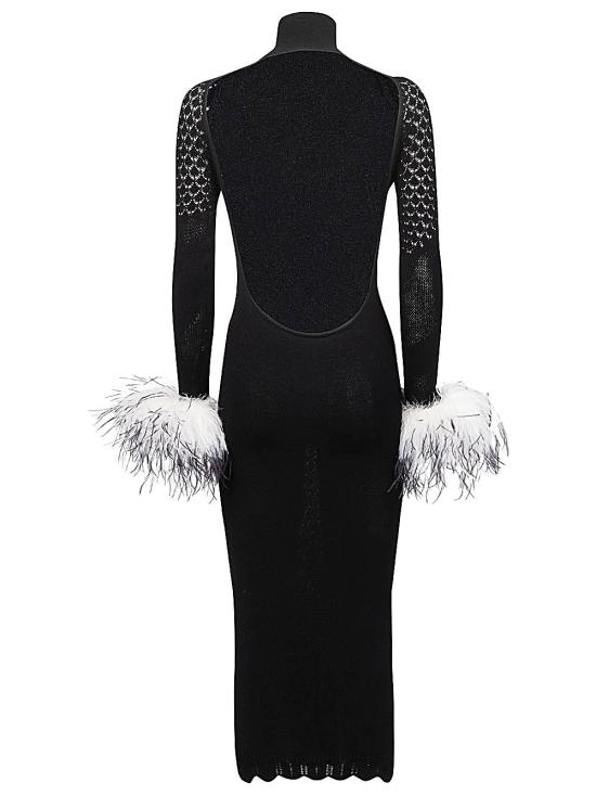  베르구엔자 숏 원피스 2055 B W Black - VERGUENZA