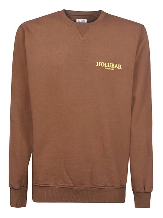  홀루바 긴팔 티셔츠 AW22M009 BR03 Brown
