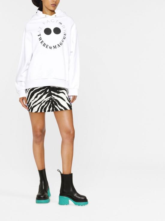  에이지 팩토리 X 테베 마구구 후드 티셔츠 SWE024JE4 WHI1 White - AZ FACTORY X THEBE MAGUGU