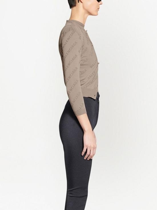  발렌시아가 가디건 706303 T32340966 Beige - BALENCIAGA