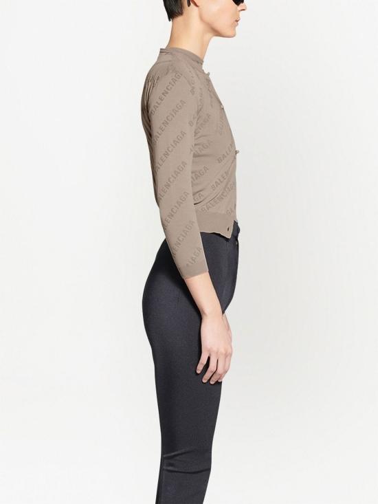  발렌시아가 가디건 706303 T32340966 Beige - BALENCIAGA