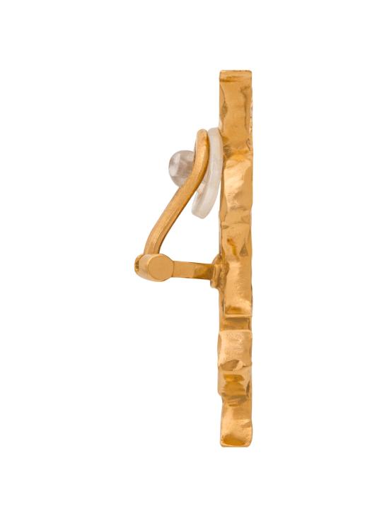 26SS 생로랑 이어링 833828 Y1614 8060 OR LAITON - SAINT LAURENT