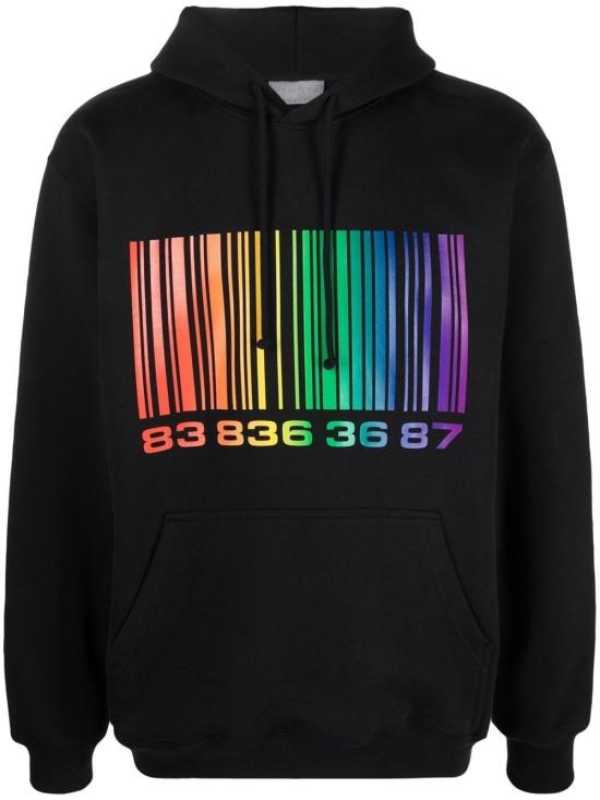  베트멍 후드 티셔츠 VL14HD250B RAINBOWBLACK RAINBOW Black - VTMNTS