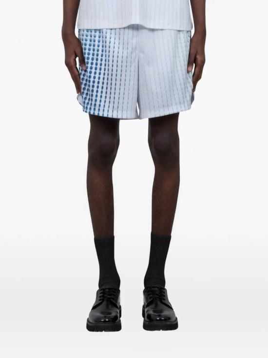 26SS 카사블랑카 숏팬츠 MSP26JTR32001 HEAVY BIRDSEYE MESH - CASABLANCA