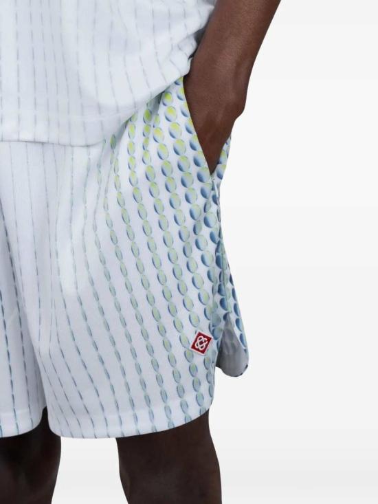 26SS 카사블랑카 숏팬츠 MSP26JTR32001 HEAVY BIRDSEYE MESH - CASABLANCA