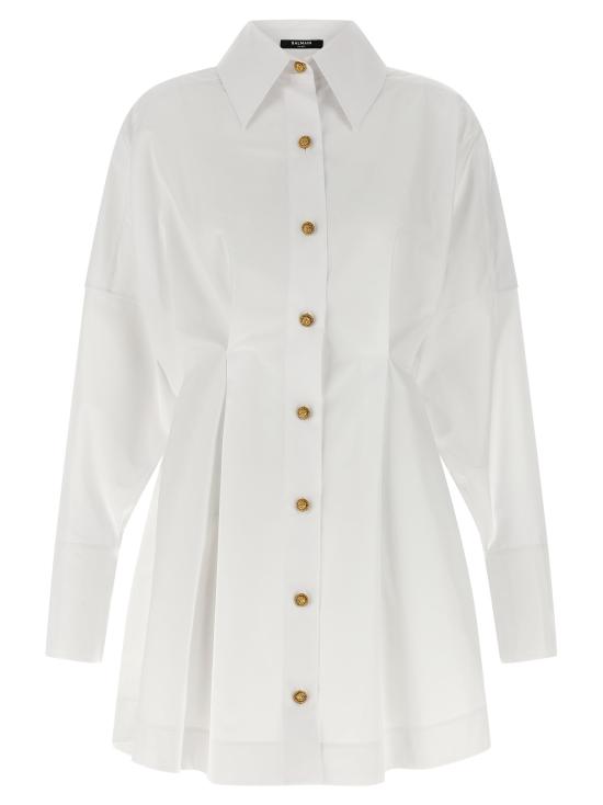 26SS 발망 미디 원피스 GF1R9412CB090FB