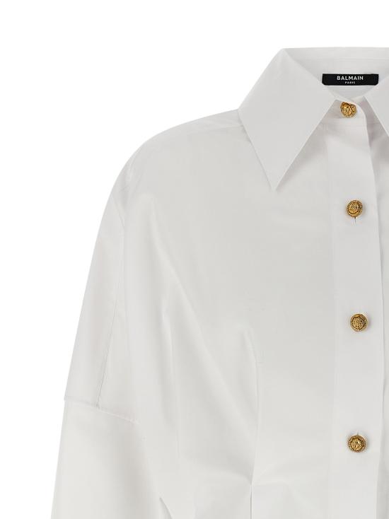 26SS 발망 미디 원피스 GF1R9412CB090FB - BALMAIN