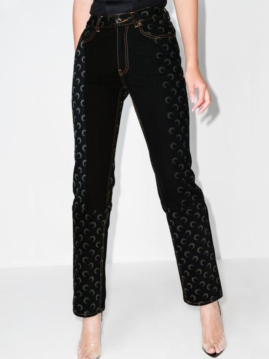  마린세르 데님 팬츠 P009ICONWU DENCO000400 Black - MARINE SERRE