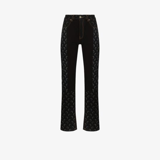  마린세르 데님 팬츠 P009ICONWU DENCO000400 Black - MARINE SERRE