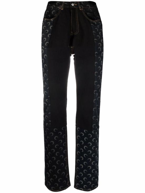  마린세르 데님 팬츠 P009ICONWU DENCO000400 Black - MARINE SERRE