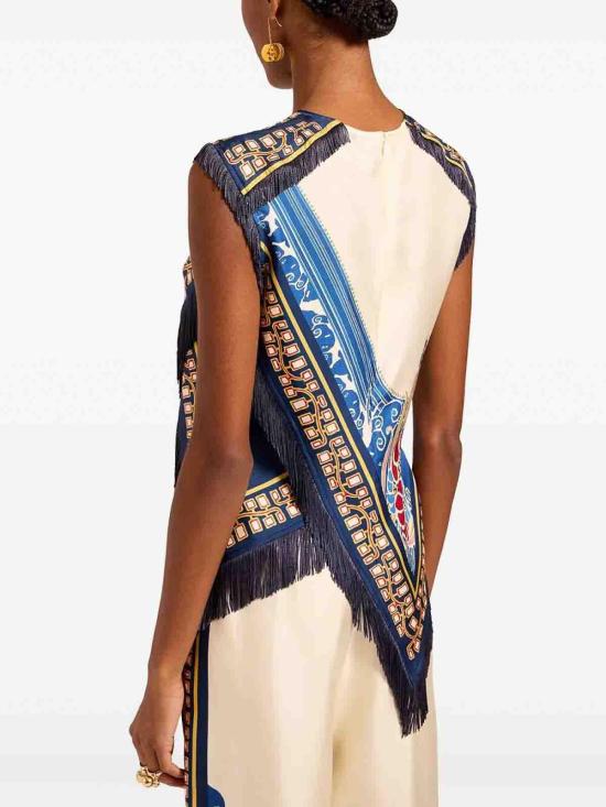 26SS 라 더블제이 민소매 티셔츠 TOP0160SIL006LEM02BU03 Multicolour - LA DOUBLEJ