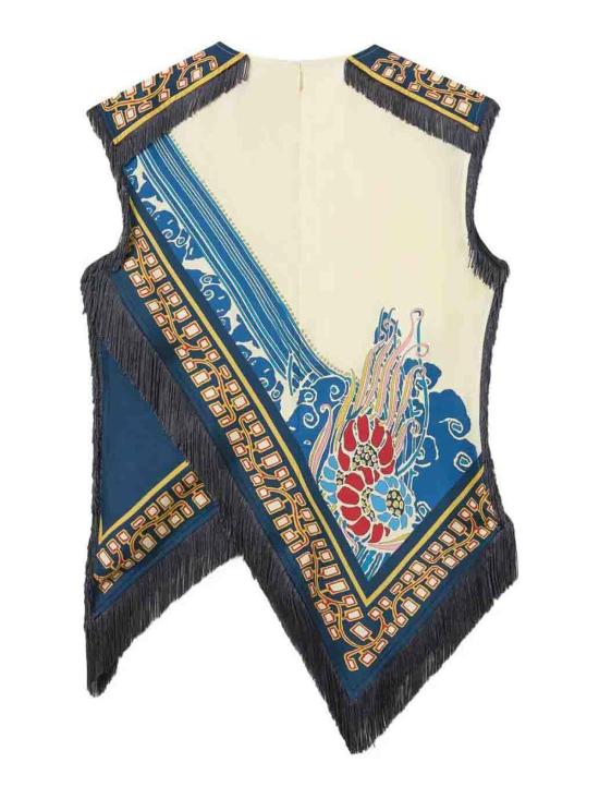 26SS 라 더블제이 민소매 티셔츠 TOP0160SIL006LEM02BU03 Multicolour - LA DOUBLEJ