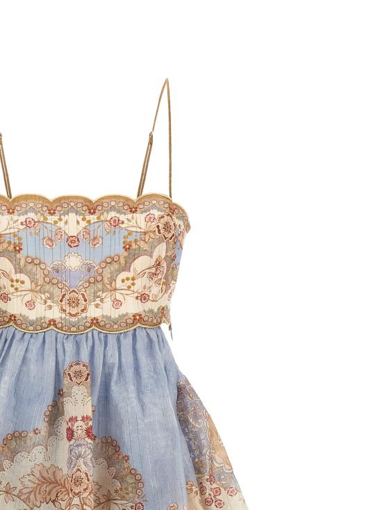 26SS 짐머만 롱 원피스 5353DRS263WPFD - ZIMMERMANN