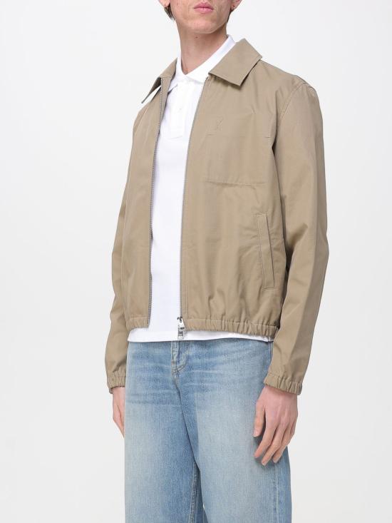 26SS 아미 코튼 ADC 지퍼 자켓 HJK884CO0132 A036 Beige - AMI