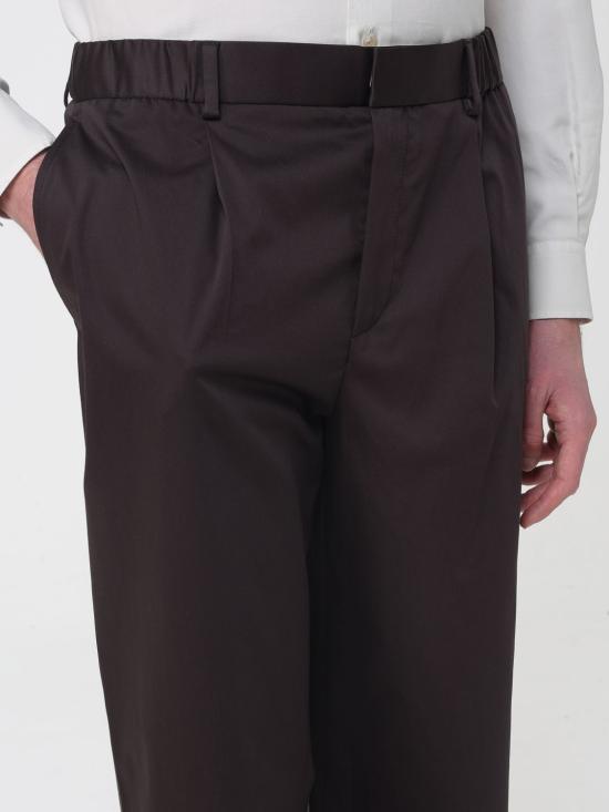 26SS 아뇨나 팬츠 T709U3 U2112 M74 Brown - AGNONA