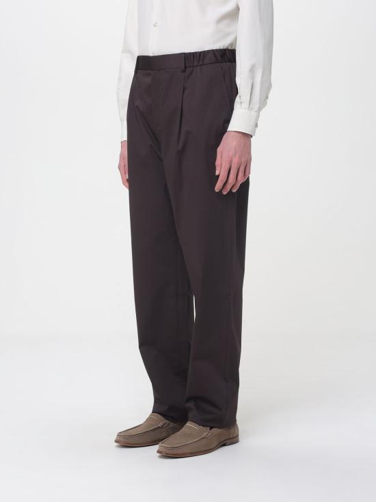 26SS 아뇨나 팬츠 T709U3 U2112 M74 Brown - AGNONA