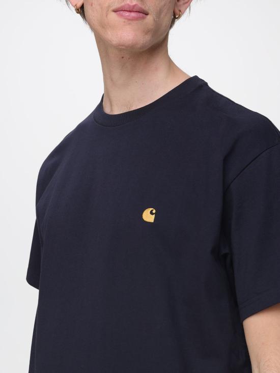 26SS 칼하트 WIP 반팔 티셔츠 I026391 00HXX Blue - CARHARTT WIP