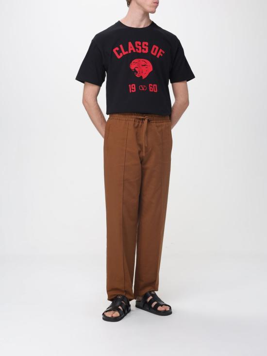 26SS 발렌티노 가라바니 반팔 티셔츠 8V3MG18ABAR 0NR Black - VALENTINO GARAVANI