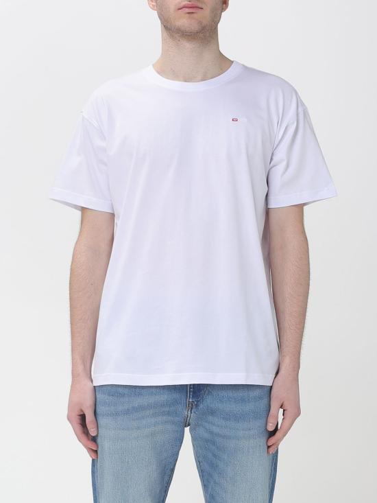 26SS 디젤 반팔 티셔츠 A201980NIAX 100 White