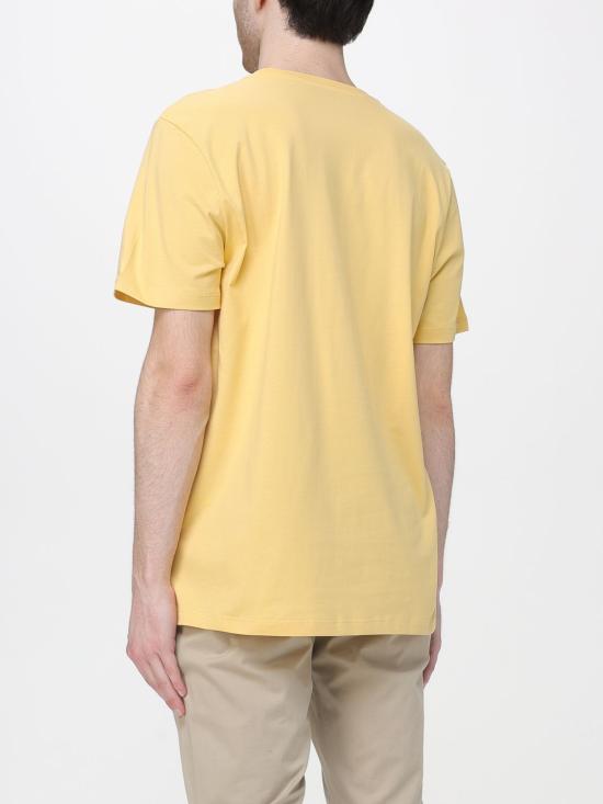 26SS 돈답 반팔 티셔츠 US198JF0309UML5 403 Yellow - DONDUP