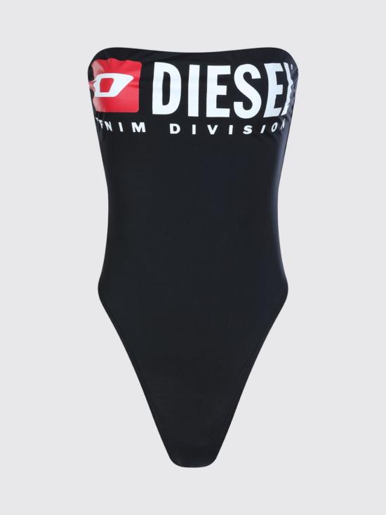 26SS 디젤 원피스 수영복 A204290AJIZ 9XX Black - DIESEL