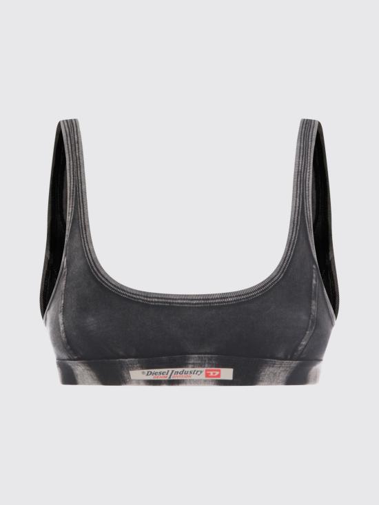 26SS 디젤 트레이닝 티셔츠 A195630SHAN 900A Black - DIESEL