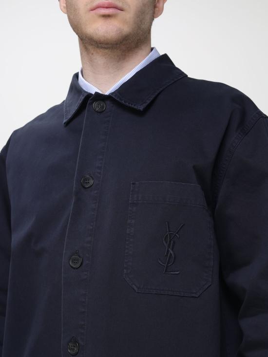 26SS 생로랑 자켓 861004Y04VD 5109 Navy - SAINT LAURENT