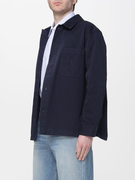 26SS 생로랑 자켓 861004Y04VD 5109 Navy - SAINT LAURENT