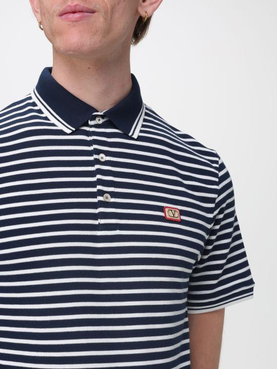 26SS 발렌티노 가라바니 폴로 티셔츠 VMH01KBAF 108 White - VALENTINO GARAVANI