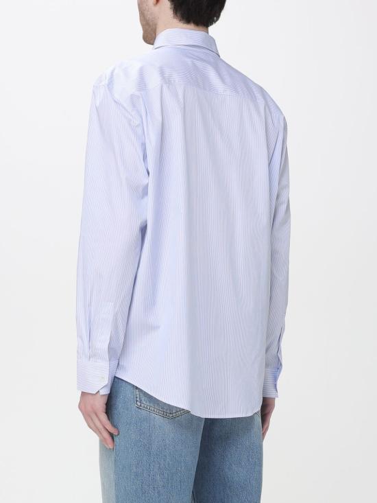 26SS 생로랑 긴팔 셔츠 859779Y2N27 9862 Gnawed Blue - SAINT LAURENT