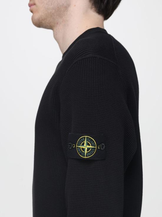 26SS 스톤 아일랜드 긴팔 티셔츠 6100056S0044 V0029 Black - STONE ISLAND