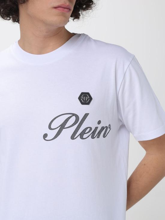 26SS 필립 플레인 반팔 티셔츠 SAFCMTK8880PJY002N 01 White - PHILIPP PLEIN