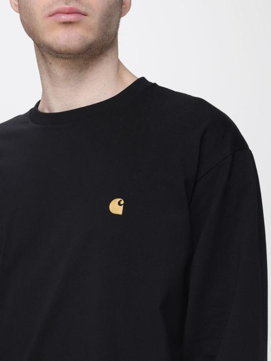 26SS 칼하트 WIP 롱슬리브 체이스 티셔츠 I026392 00FXX Black - CARHARTT WIP