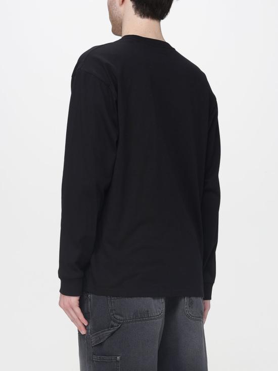 26SS 칼하트 WIP 롱슬리브 체이스 티셔츠 I026392 00FXX Black - CARHARTT WIP