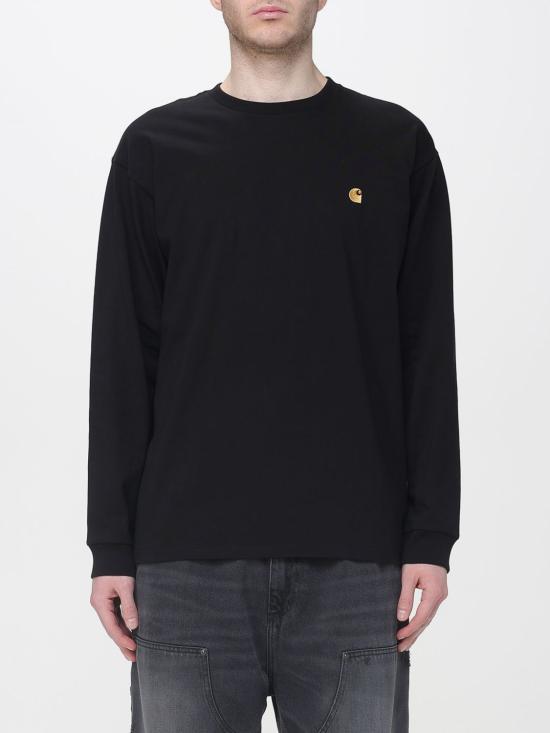 26SS 칼하트 WIP 롱슬리브 체이스 티셔츠 I026392 00FXX Black