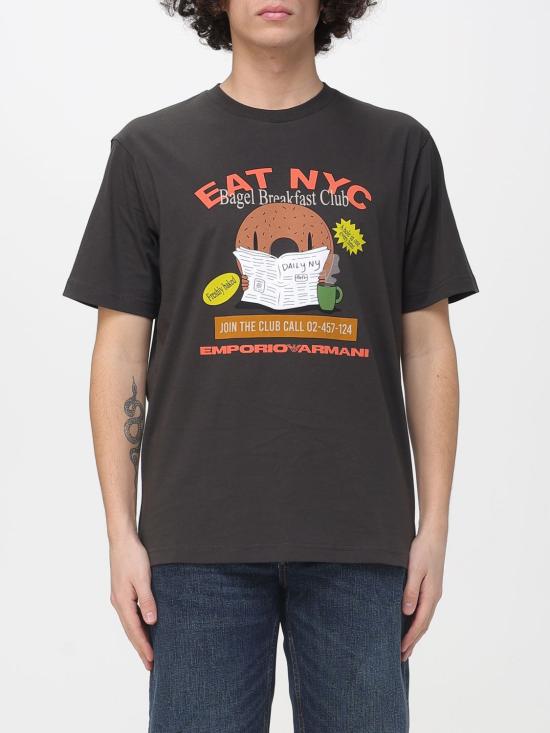 26SS 엠포리오 아르마니 반팔 티셔츠 EM003622AF14836 M8251 Grey