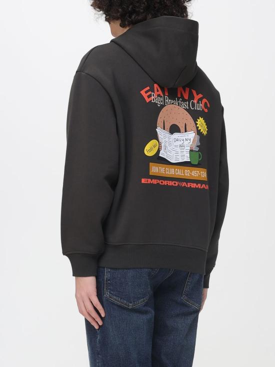 26SS 엠포리오 아르마니 긴팔 티셔츠 EM003621AF12896 M8251 Grey - EMPORIO ARMANI