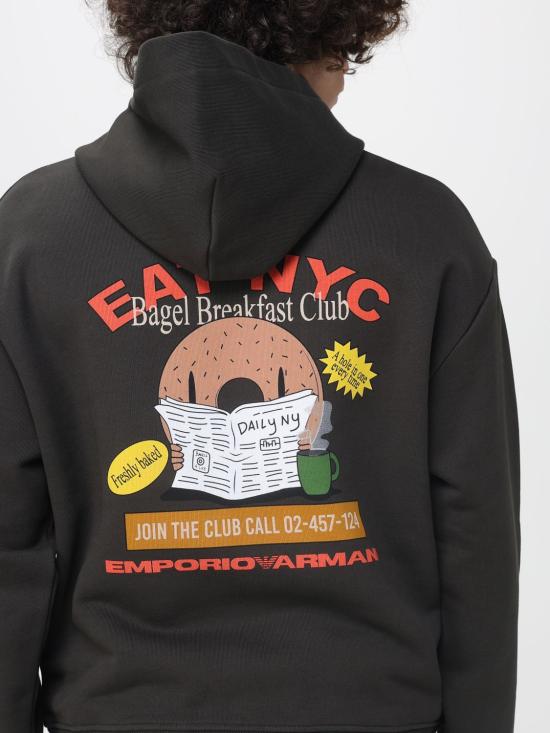 26SS 엠포리오 아르마니 긴팔 티셔츠 EM003621AF12896 M8251 Grey - EMPORIO ARMANI