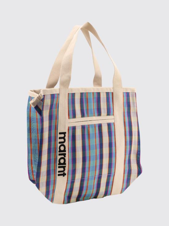 26SS 이자벨마랑 다르웬 토트백 PP0021FAA1X17M TUCK Turquoise - ISABEL MARANT