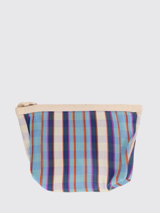 26SS 이자벨마랑 포든 스트라이프 파우치 백 PO0001FAA1X17M TUCK Turquoise - ISABEL MARANT