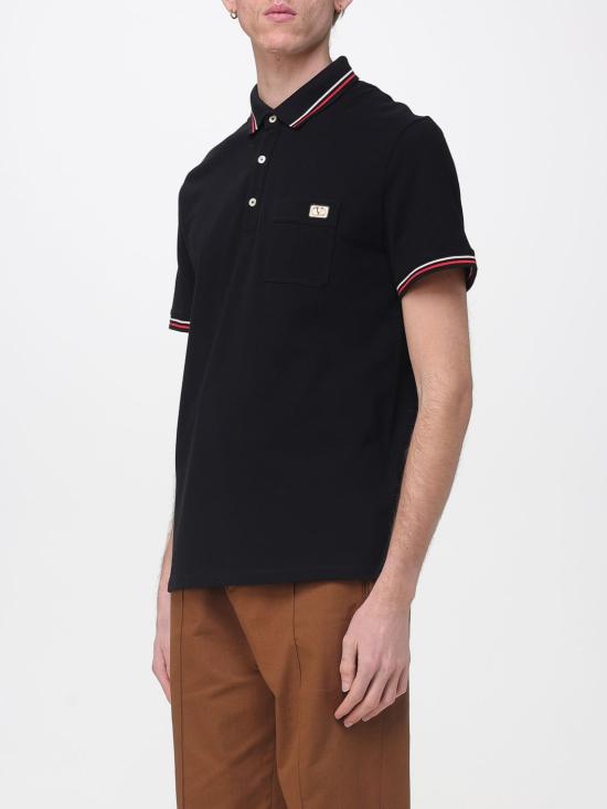 26SS 발렌티노 가라바니 폴로 티셔츠 8V3MH01KAQJ 0NO Black - VALENTINO GARAVANI