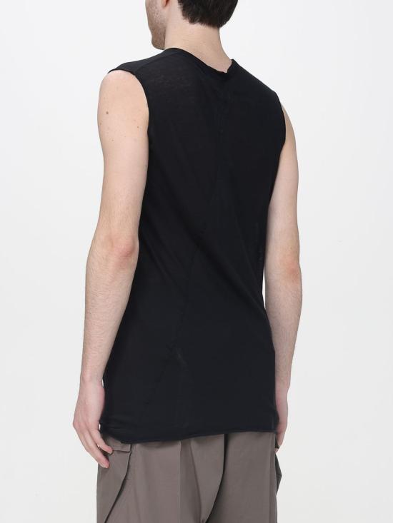 26SS 릭 오웬스 반팔 티셔츠 RU01F2151UC 09 Black - RICK OWENS