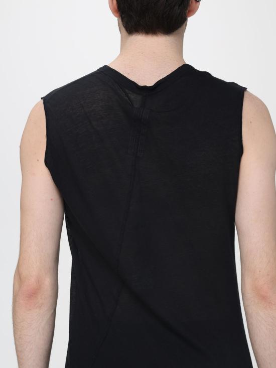 26SS 릭 오웬스 반팔 티셔츠 RU01F2151UC 09 Black - RICK OWENS