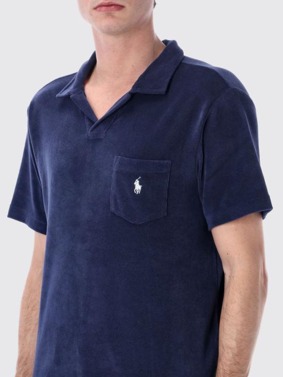 26SS 폴로 랄프로렌 폴로 티셔츠 710A12491 001 Blue - POLO RALPH LAUREN